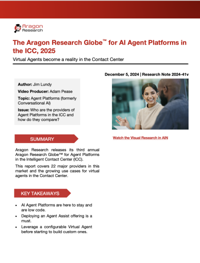 Screenshot of The Aragon Research Globe™ document